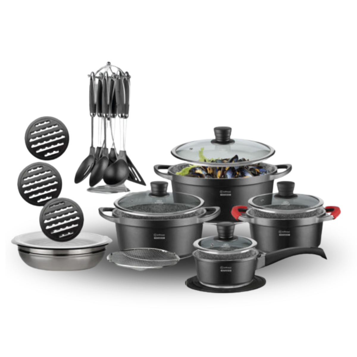 Batería de cocina Lufthous® de 27 piezas
