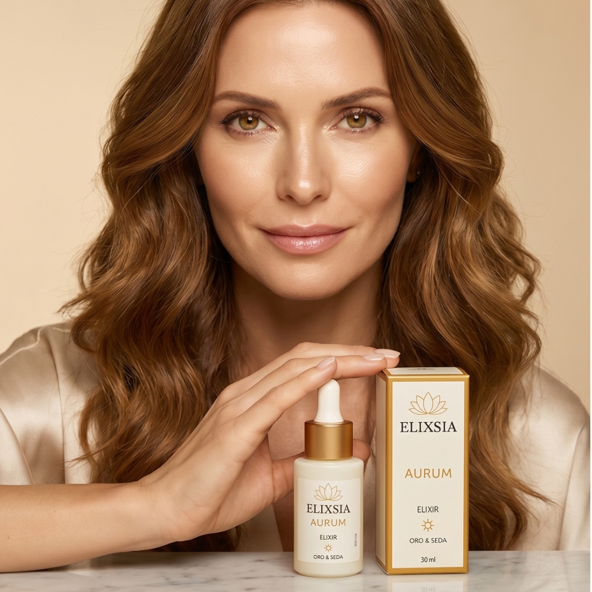 Elixir Sérum Oro y Seda 30ml - Elixsia Cosmetics - Imagen 3