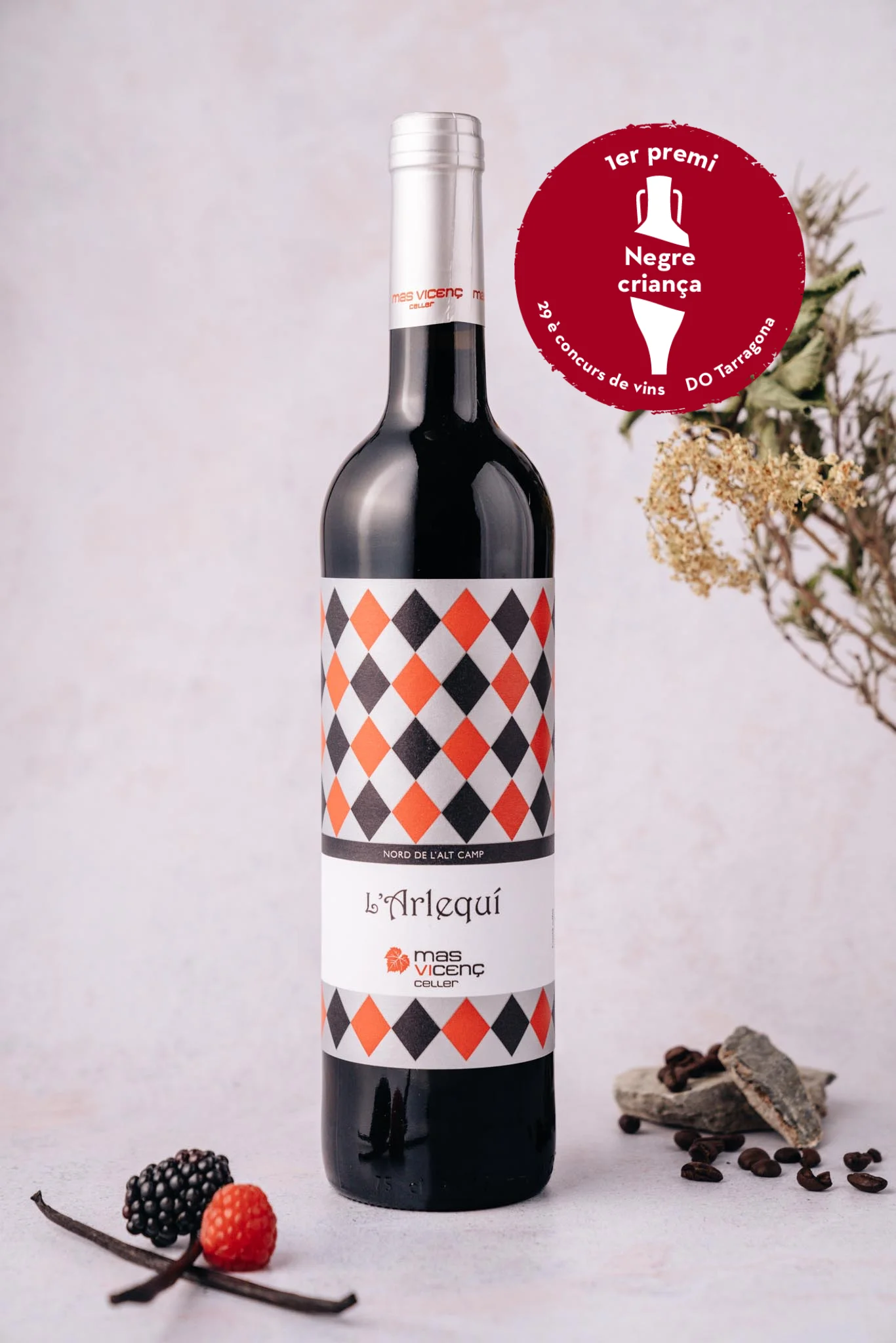 Arlequí Magnum 150cl, vino tinto de crianza - Imagen 2